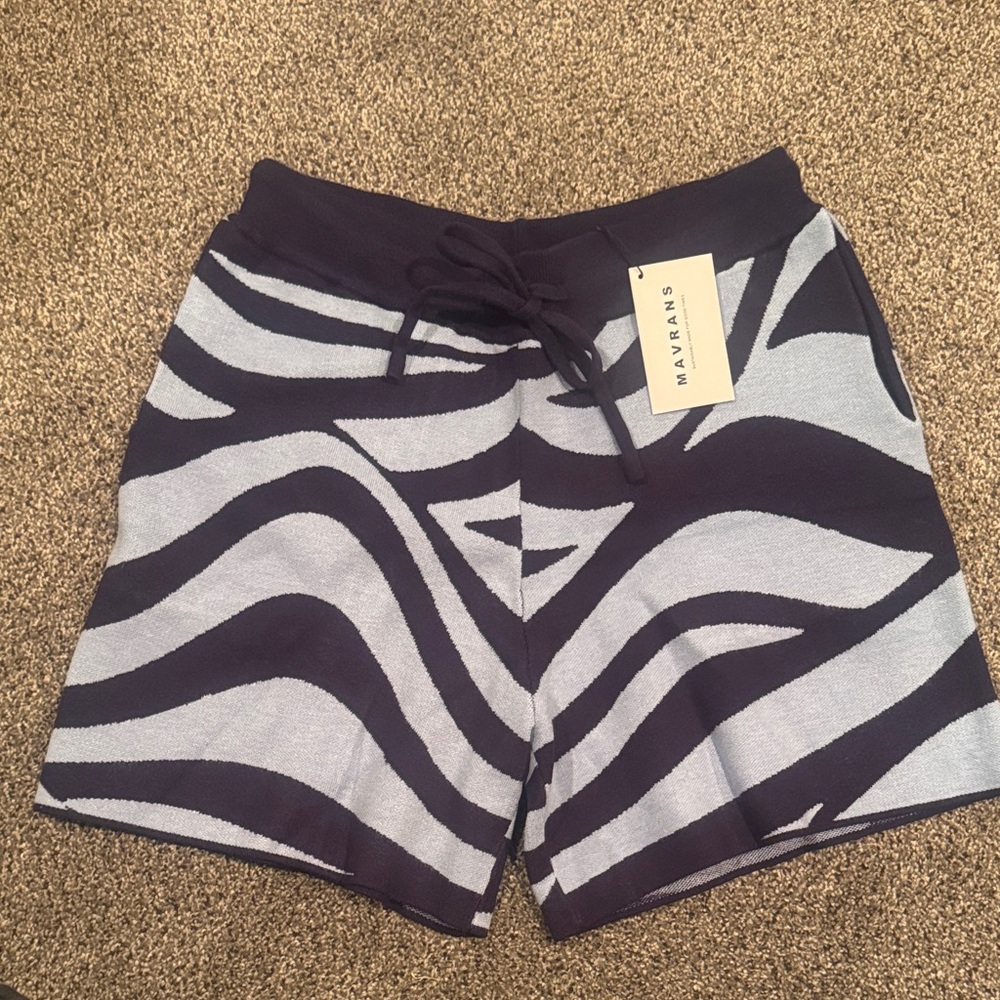Mayfair Zebra Print Shorts